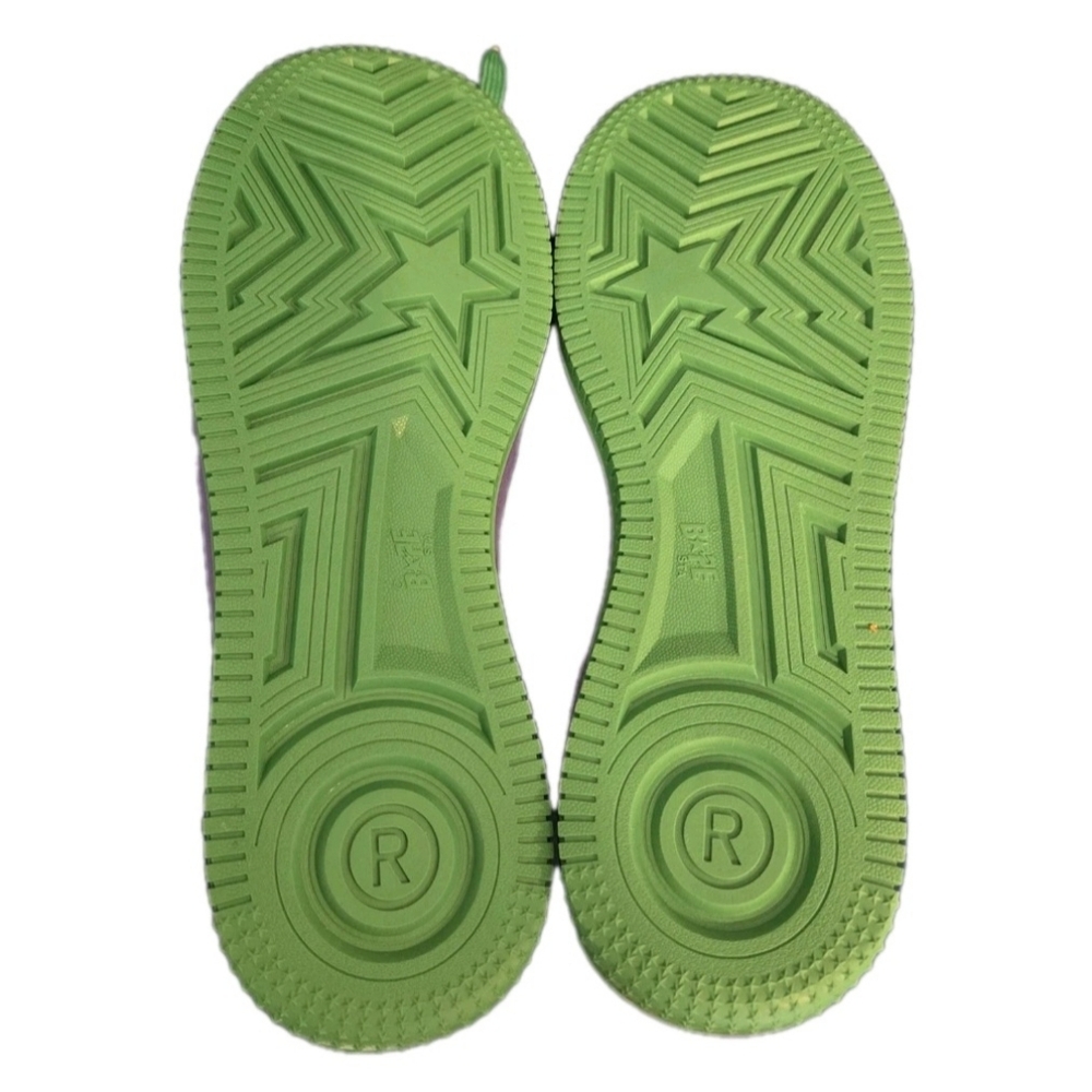 RARE A BATHING APE x Marvel Comics Bape Sta Low 'Hulk' US Men's Size 11 - Picture 11 of 11